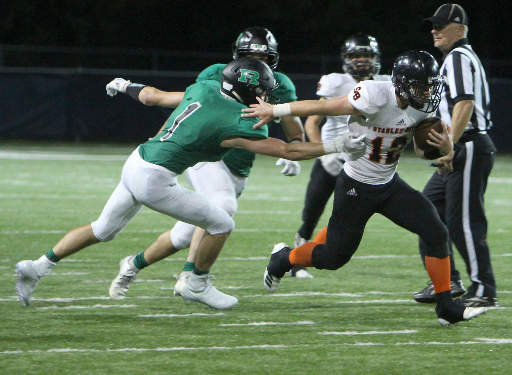 Stanley-Boyd football at Eau Claire Regis 9-5-19